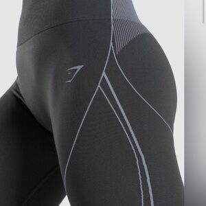 Gymshark Women's Spex Seamless High Rise Short JM3 Onyx Gray Sz S. J